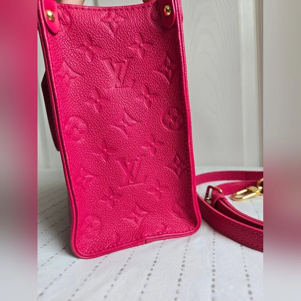 LV Onthego PM Freesia Pink – Rare Empreinte | Authentic - Picture 7 of 16